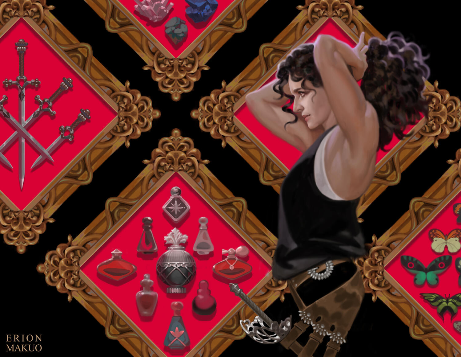 VIC. For We Who Have No Gods Liza Anderson, FairyLoot, and Bantam Books.